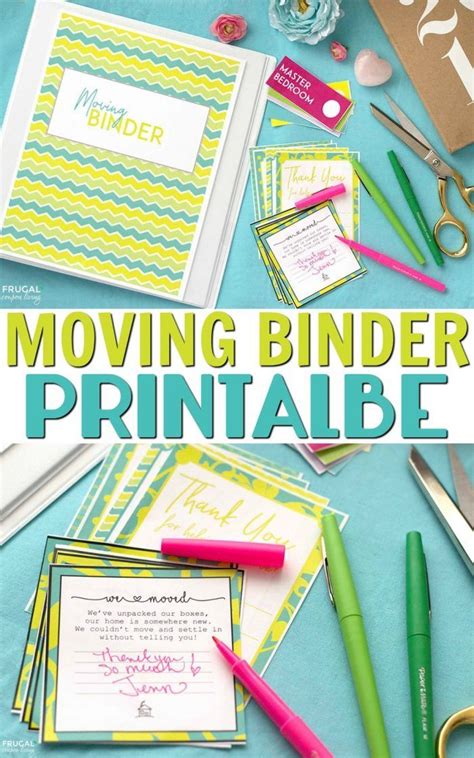 Moving Binder Printables Free